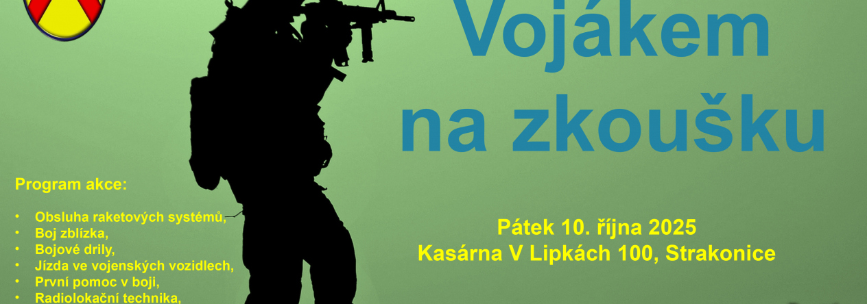 Pozvanka na akci Vojakem na zkousku