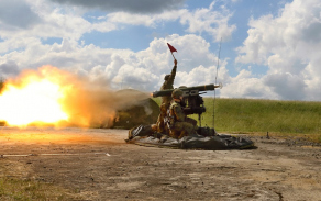 Strakoničtí vojáci otestovali nové zbraňové systémy RBS-70NG při zkušebních střelbách.
