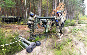 Maskování hlavního zbraňového systému - protiletadlového raketového kompletu RBS-70