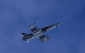 Vzdušné síly nepřítele simulovali piloti z 21. základny taktického letectva.